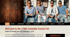 Desktop Screenshot of columbiafair.com