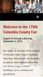 Mobile Screenshot of columbiafair.com